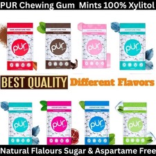 PUR 100% Xylitol Chewing Gum