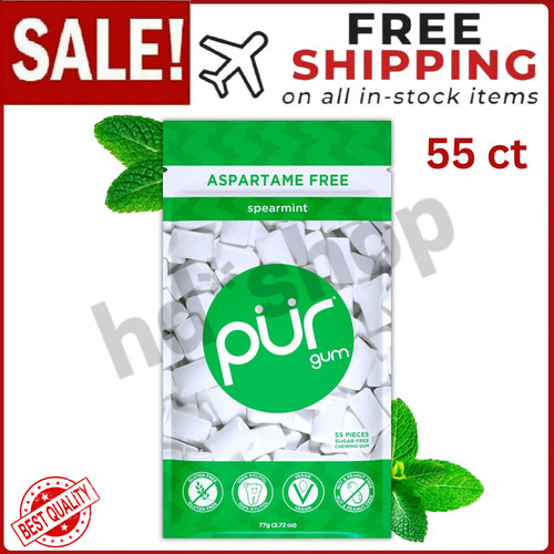 Pur gum aspartame free chewing - aspartame,