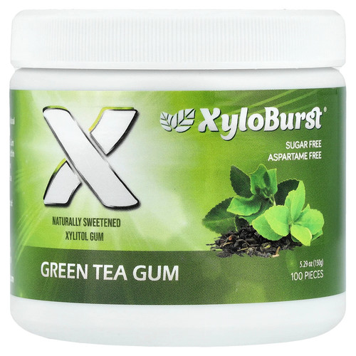 Xylitol gum green tea - gum,, tea,