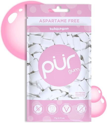 Pur 100 xylitol chewing gum - xylitol,