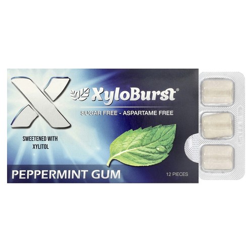 Xylitol gum peppermint 12 - peppermint,,