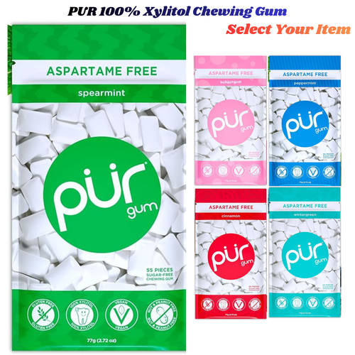 Pur 100 xylitol chewing - 100%, gum