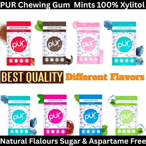 Pur 100 xylitol chewing gum - pur,