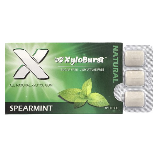 Xylitol gum spearmint - xylitol, spearmint,
