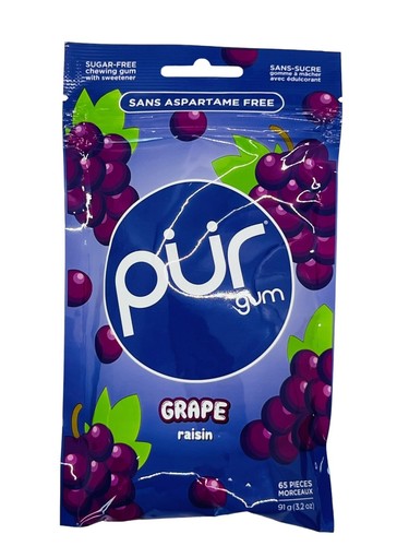 Rare pur chewing - gum, grape