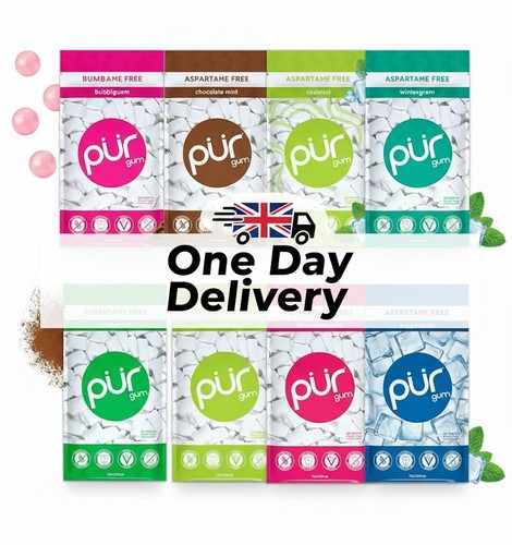 Pur 100 xylitol chewing gum - pur,
