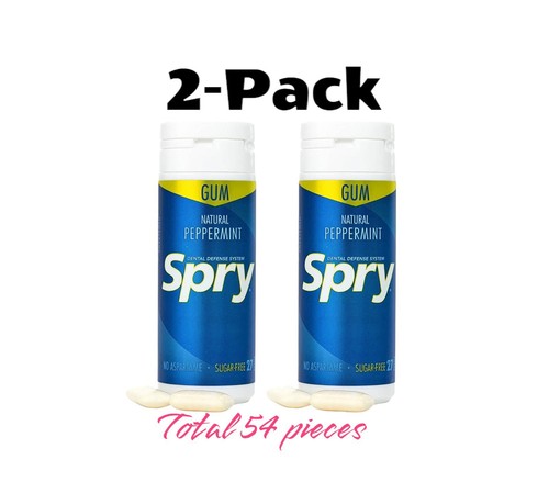 Xylitol chewing gum peppermint - chewing,
