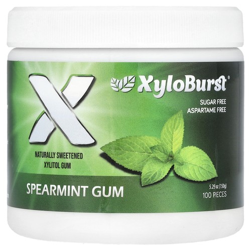 Xylitol gum spearmint - xylitol, gum,