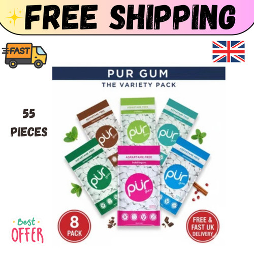Pur 100 xylitol chewing gum - pur,