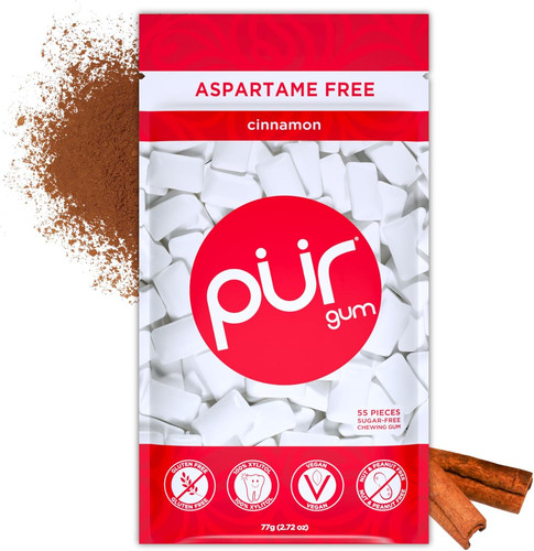Pur 100 xylitol chewing gum - pur, 100%
