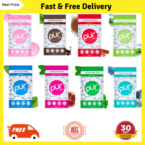 Pur 100 xylitol chewing gum - pur,