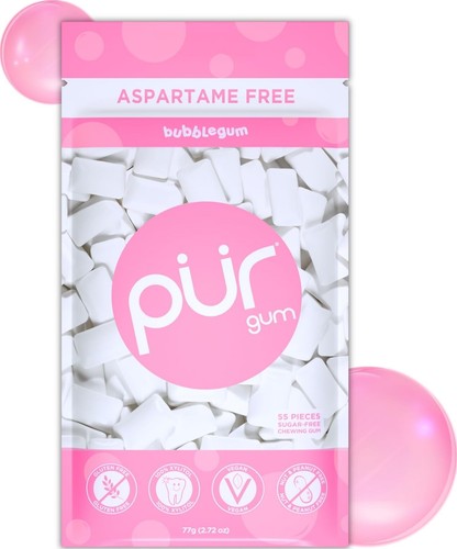 Pur gum bubblegum xylitol - gum,, bubblegum,