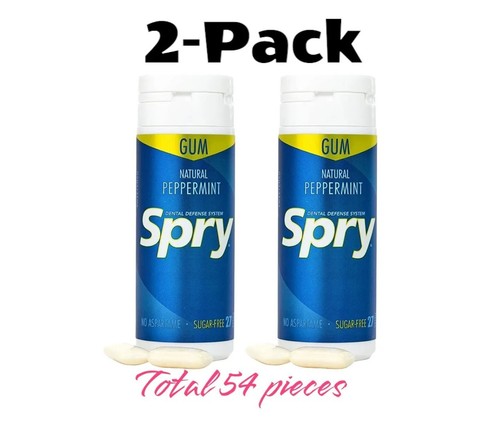 Xylitol chewing gum peppermint - xylitol,