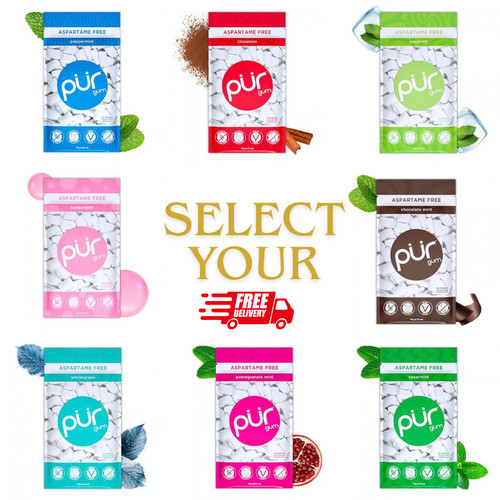 Pur gum aspartame free - pur, chewing