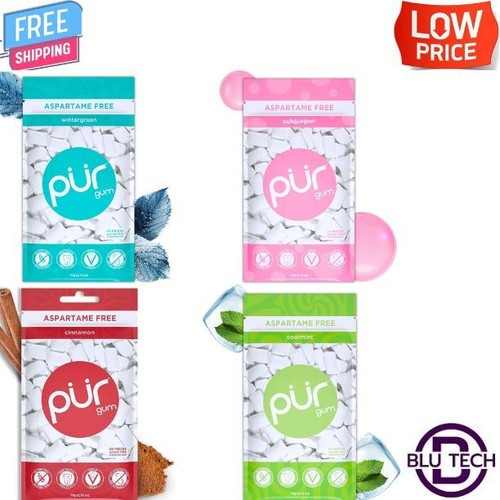 Pur 100 xylitol chewing - pur, |