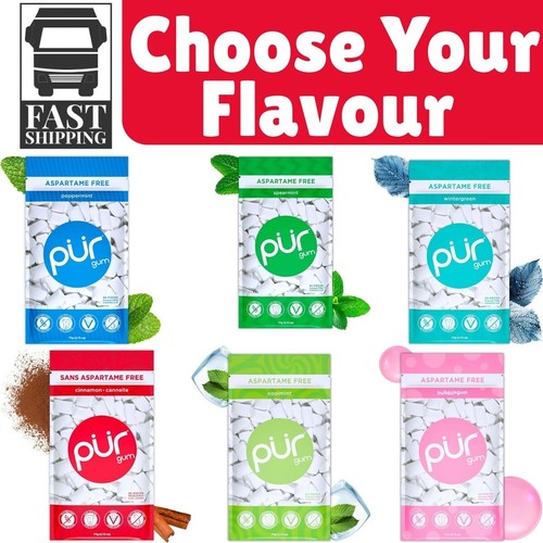 Pur 100 xylitol chewing gum - 100%,