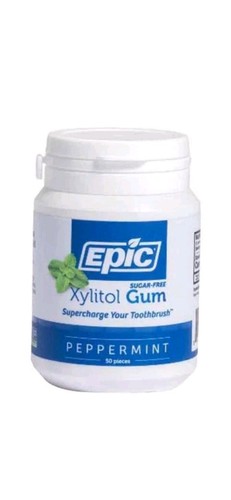 Xylitol gum peppermint ct - ,