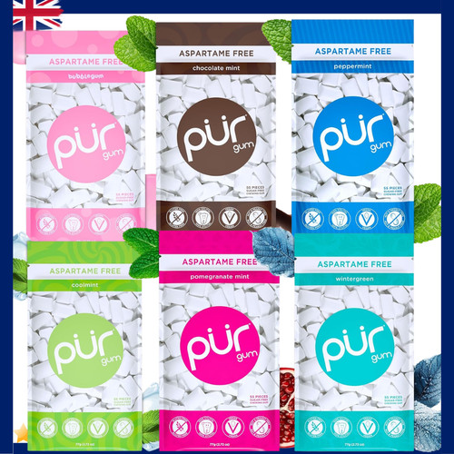 Pur 100 xylitol chewing - pur,