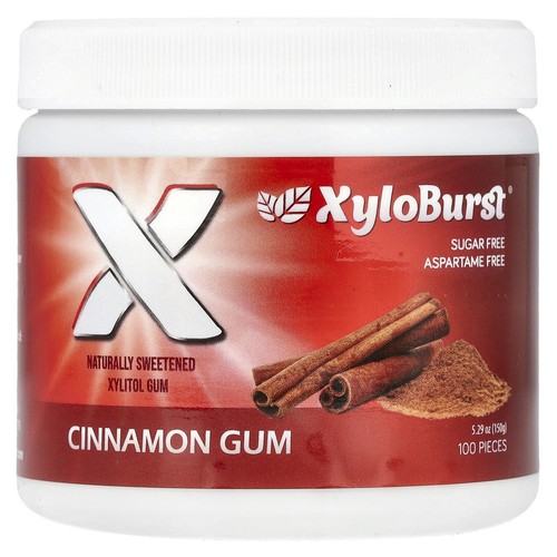 Xylitol gum cinnamon - xylitol, gum,