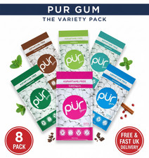 PUR 100% Xylitol Chewing Gum
