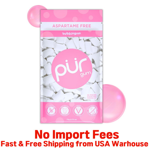 Pur gum bubblegum xylitol - pur,