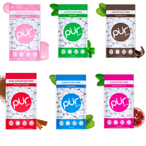 Pur gum aspartame free - pur,