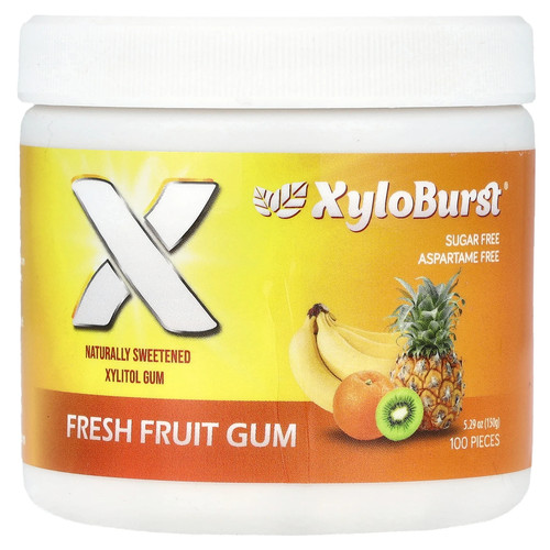 Xylitol gum fresh - fresh, fruit,