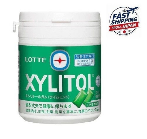 Lotte xylitol gum lime mint - lotte,