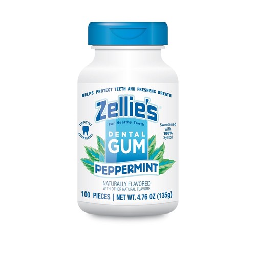 Xylitol peppermint chewing gum - chewing,