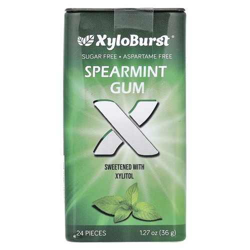 Xylitol gum spearmint 24 - xylitol, gum,