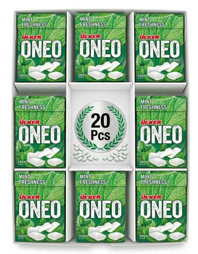 Sugar free spearmint gum - spearmint,