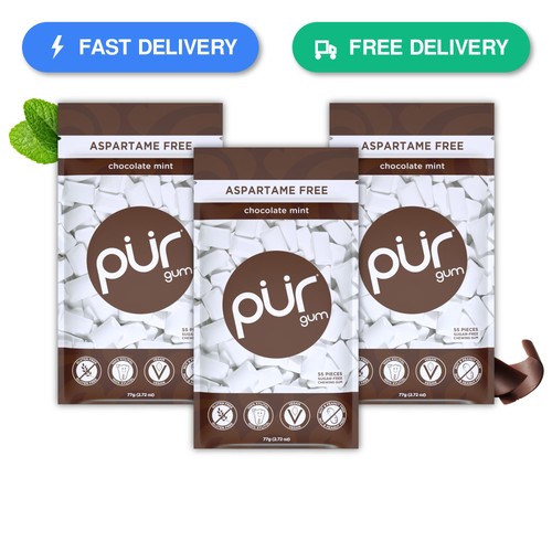 Pur gum chocolate mint - gum,,