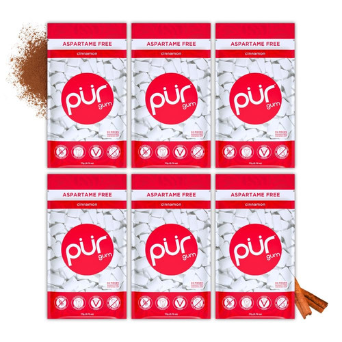 Cinnamon xylitol gum - cinnamon, no