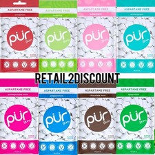 PUR 100% Xylitol Chewing Gum