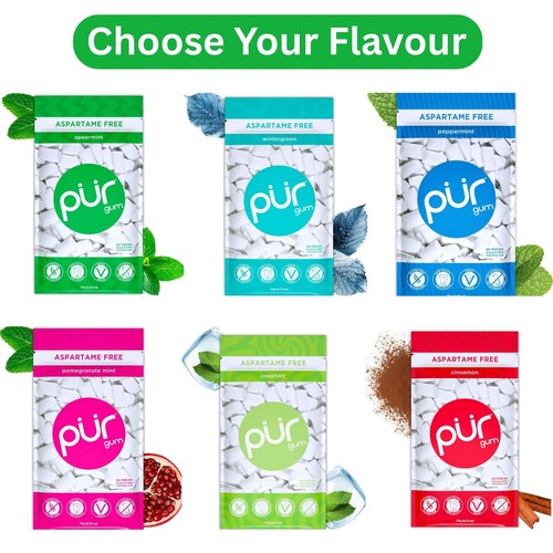 Pur 100 xylitol chewing - xylitol,