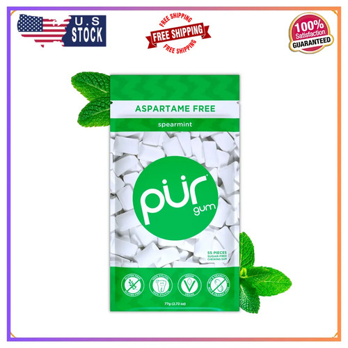 Pur gum spearmint xylitol - pur, gum,