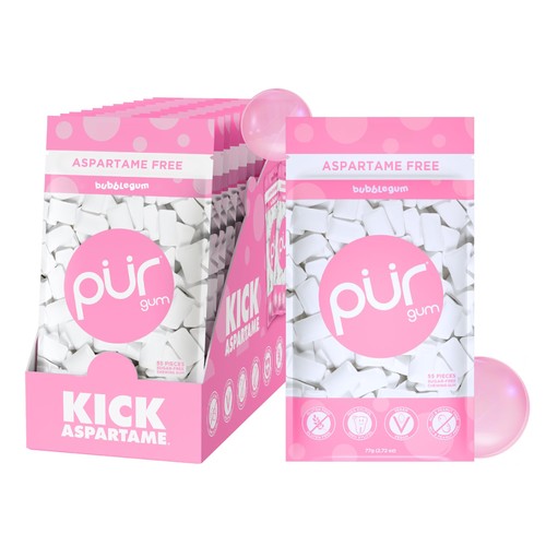 Pur gum bubblegum - bubblegum,, no