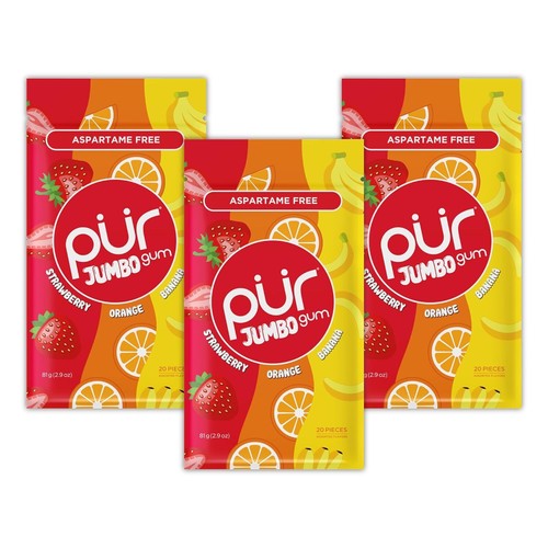 Pur jumbo gum aspartame - jumbo, |
