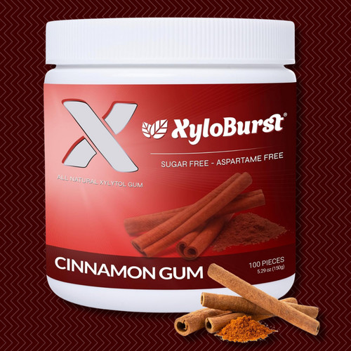 Xylitol gum cinnamon 100 - gum,,