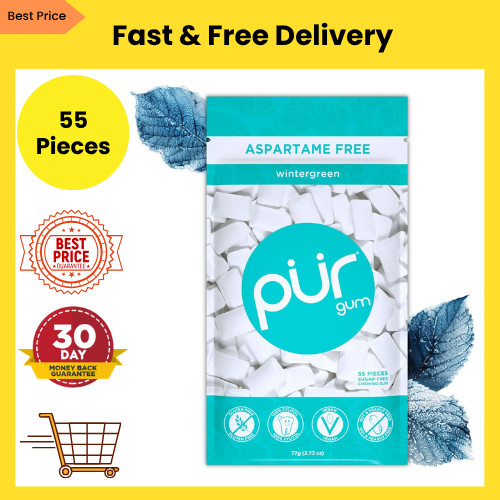 Pur 100 xylitol chewing gum - 100%,