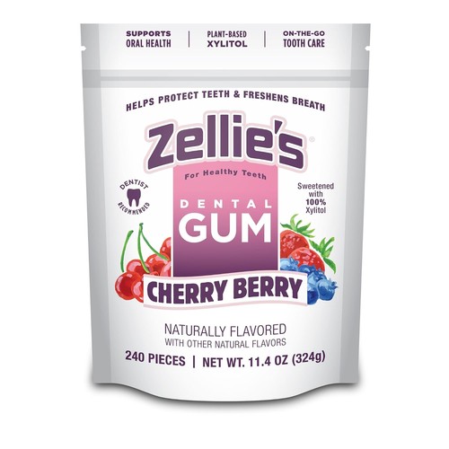 240 count cherry berry - cherry, xylitol